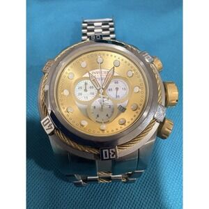 Invicta Reserve Bolt Zeus 0832 Swiss Chronograph 53mm Two Tone Watch